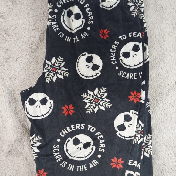 Disney Nightmare Before Christmas Lounge Pants size L 12-14 - Picture 5 of 6